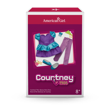 Courtney’s™ Bow-dacious Party Dress for 18-inch Dolls (Historical Characters)