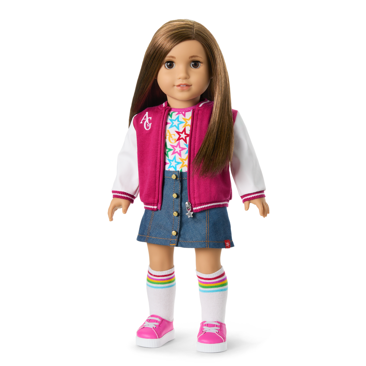 Truly Me™ 18-inch Doll #107, Accessories, Puppy & Doll Carrier