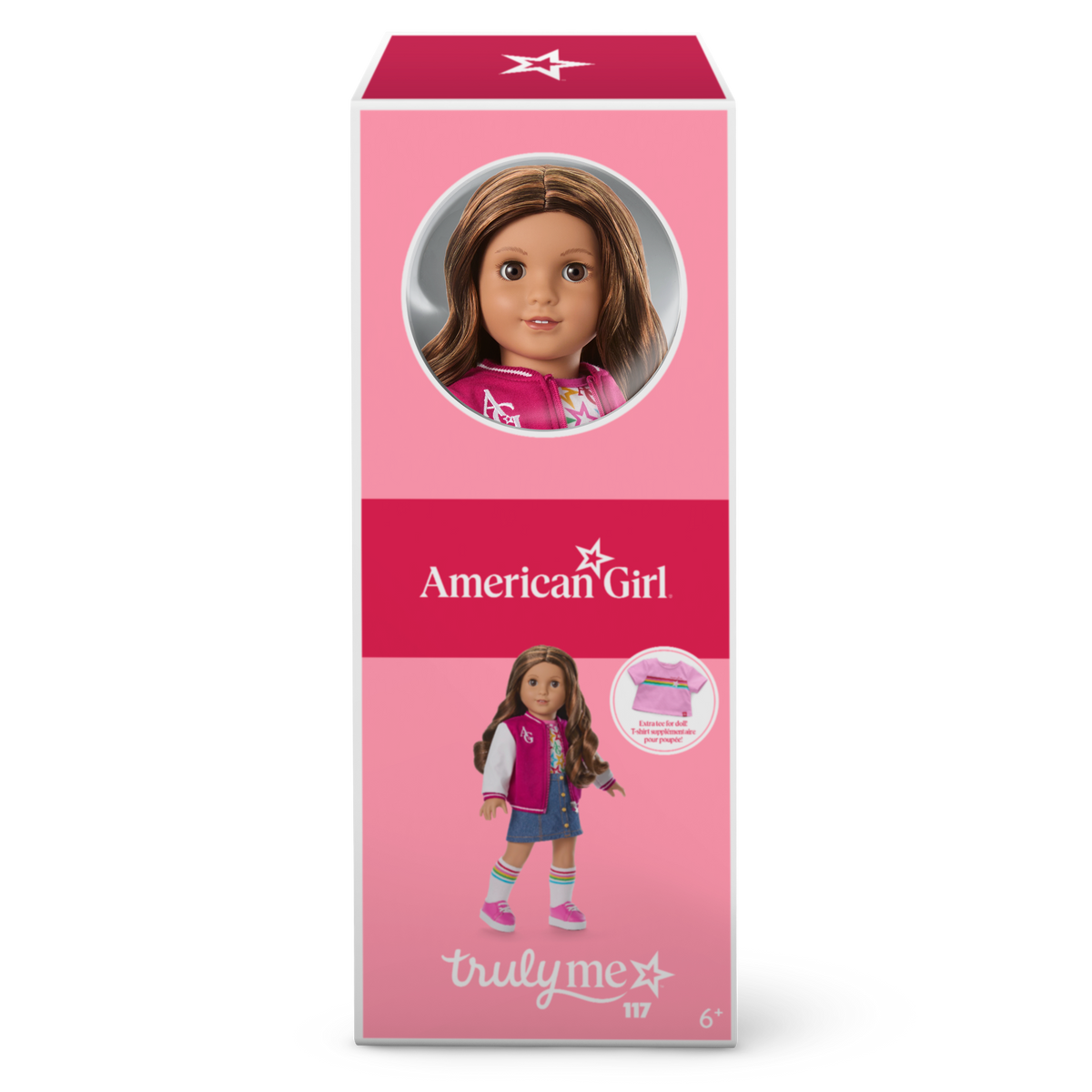 Truly Me™ 18-inch Doll #117, Puppy, Mini Backpack & Accessories AG™ Star Squad Bundle