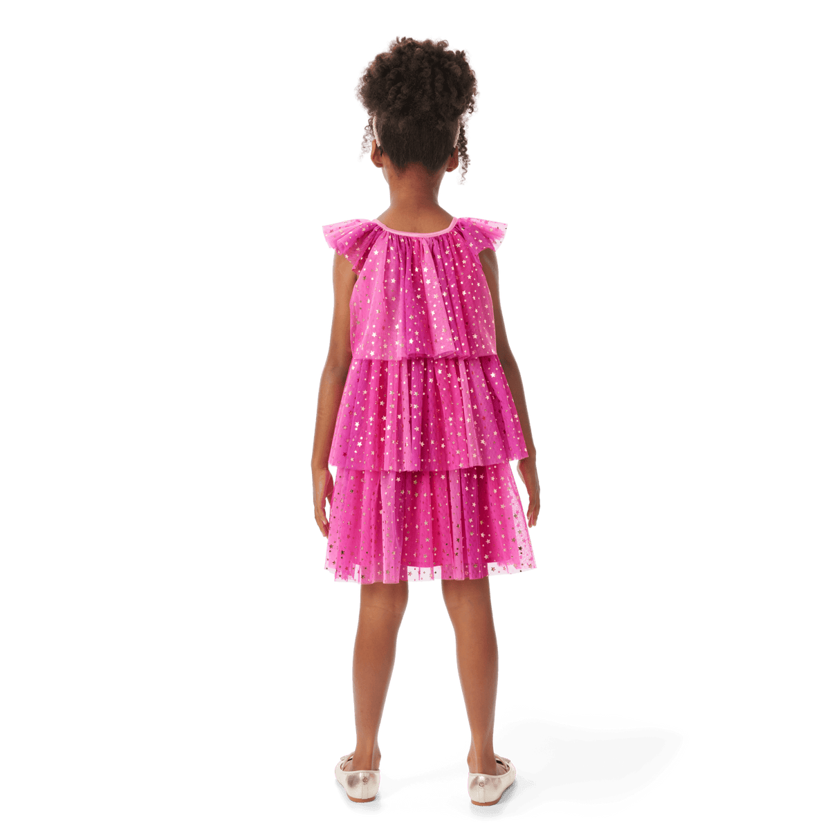 Pink Party-Ready Dresses for Girls & 18-inch Dolls