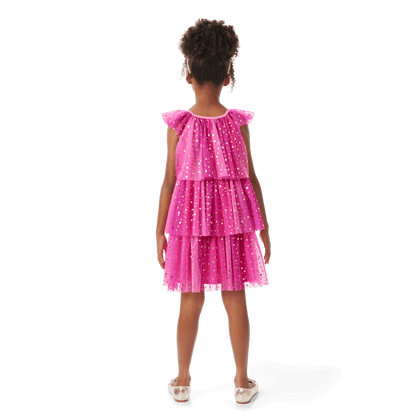 Pink Party-Ready Dress for Girls