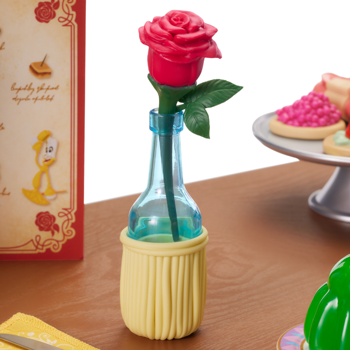 Disney Princess Belle Enchanted Castle Dining Set & Friends for 18-inch Dolls by American Girl®