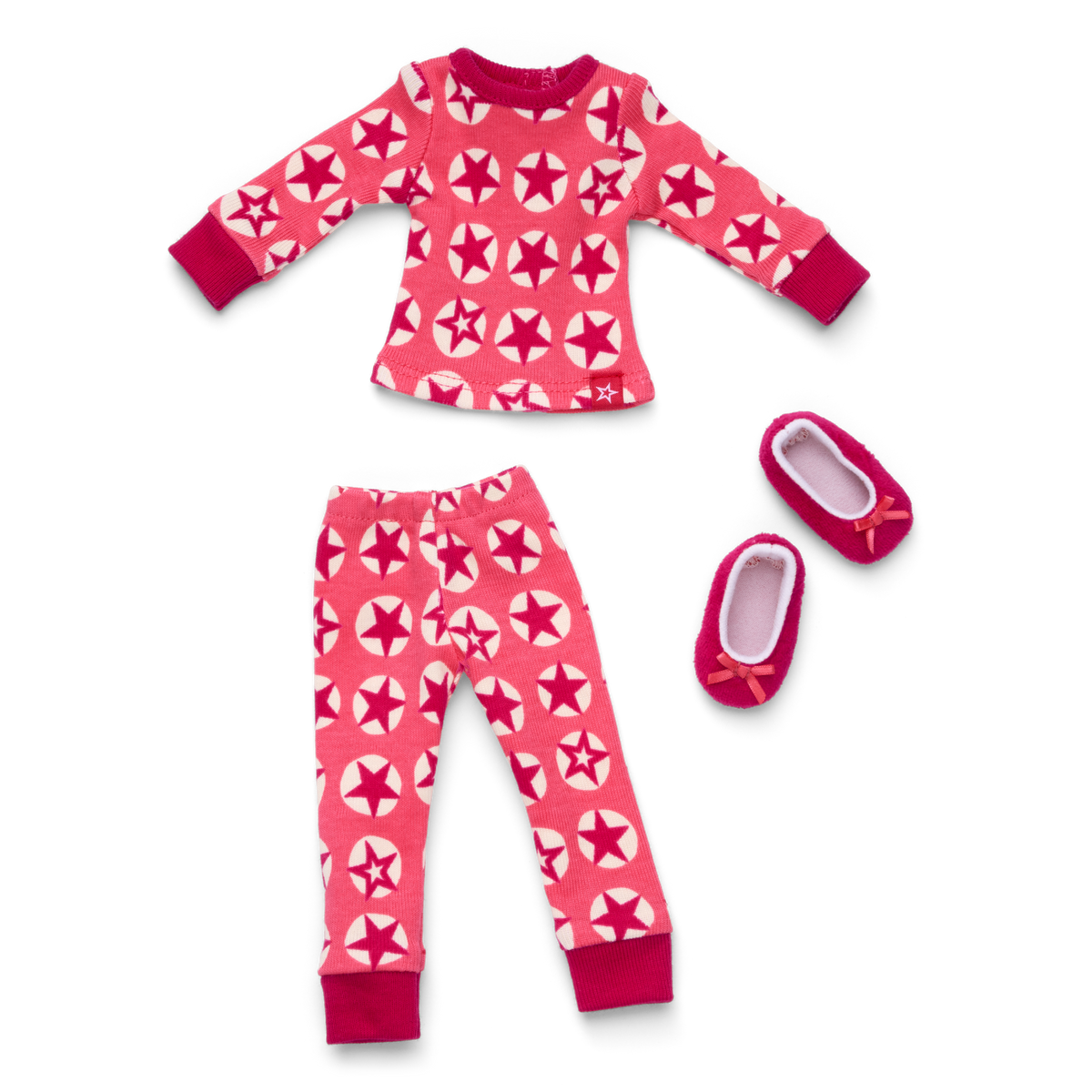 American Girl® x Hanna Andersson Berry Bright Stars Pajamas for Girls & 14.5-inch Dolls