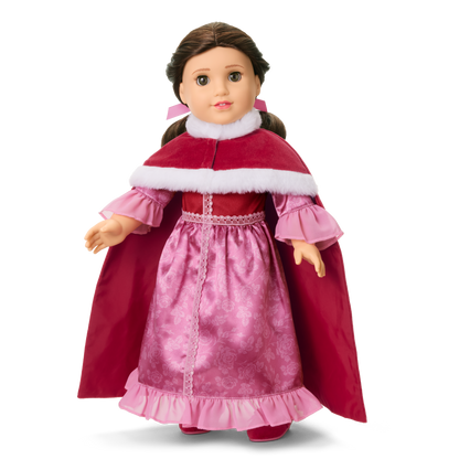 Disney Princess Belle Winter Dress & Cape Outfit for 18-inch Dolls by American Girl®