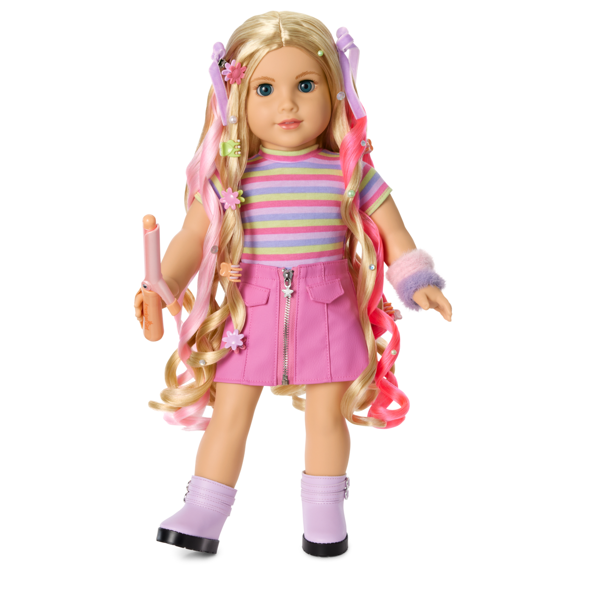 Long Hair Looks™ by Truly Me™ 18-inch Doll #133 & hair accessories