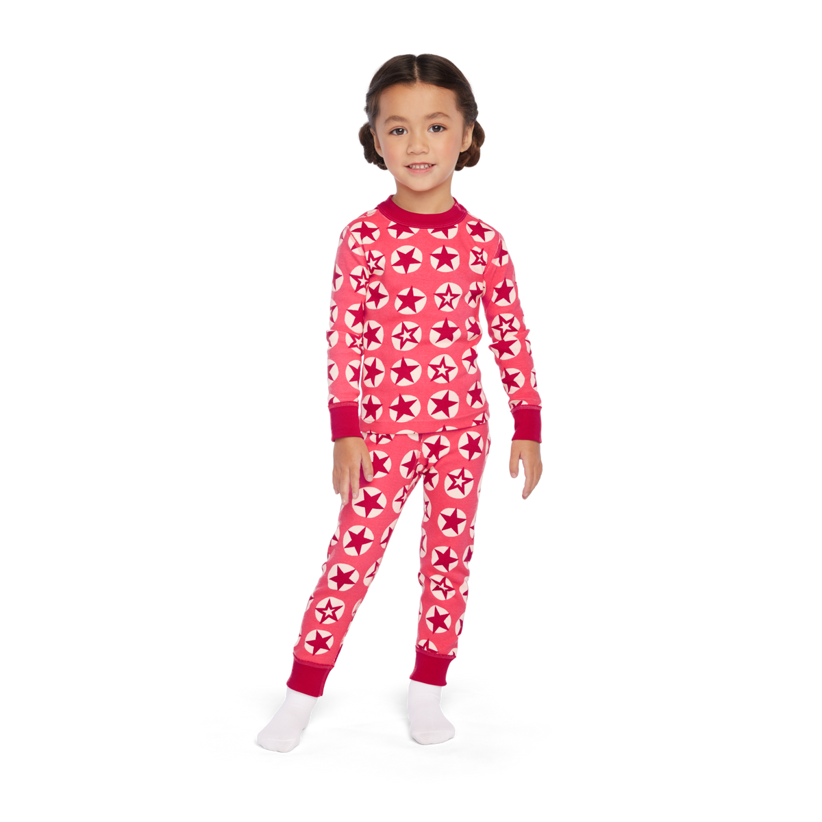 American Girl® x Hanna Andersson Berry Bright Stars Pajamas for Little Girls & Girls