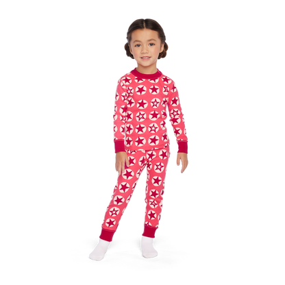 American Girl® x Hanna Andersson Berry Bright Stars Pajamas for Little Girls & Girls