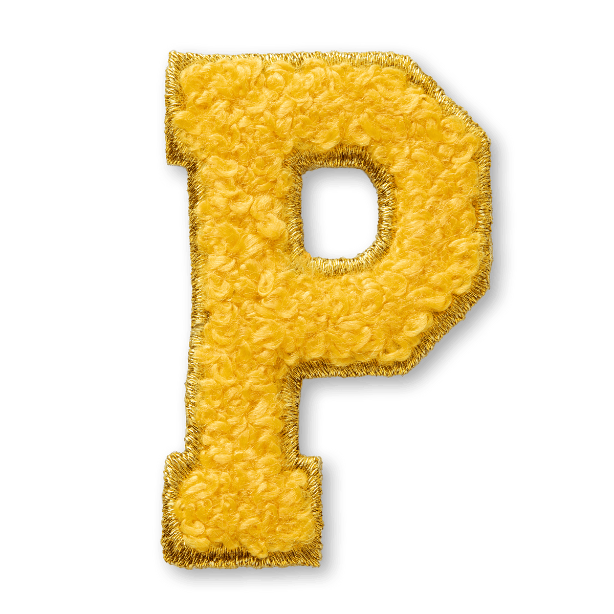 AG™ Letter P Stick-On Patch