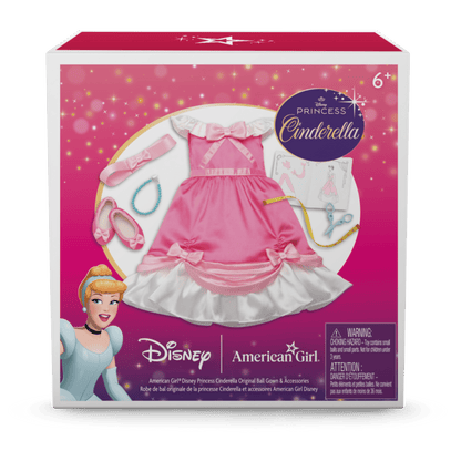 American Girl® Disney Princess Cinderella Original Ball Gown & Accessories for 18-inch Dolls