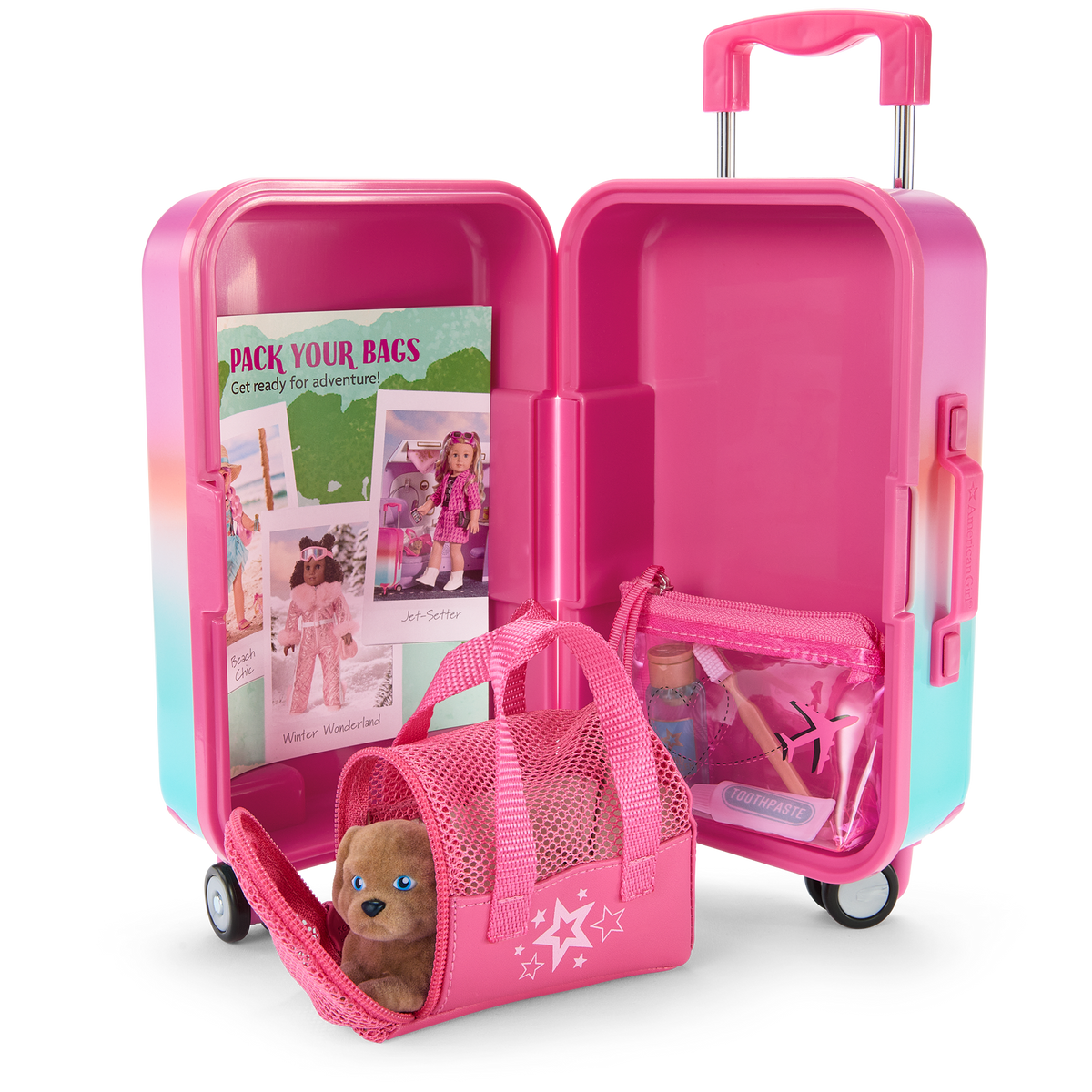 Packed with Fun Luggage Set for 18-inch Dolls
