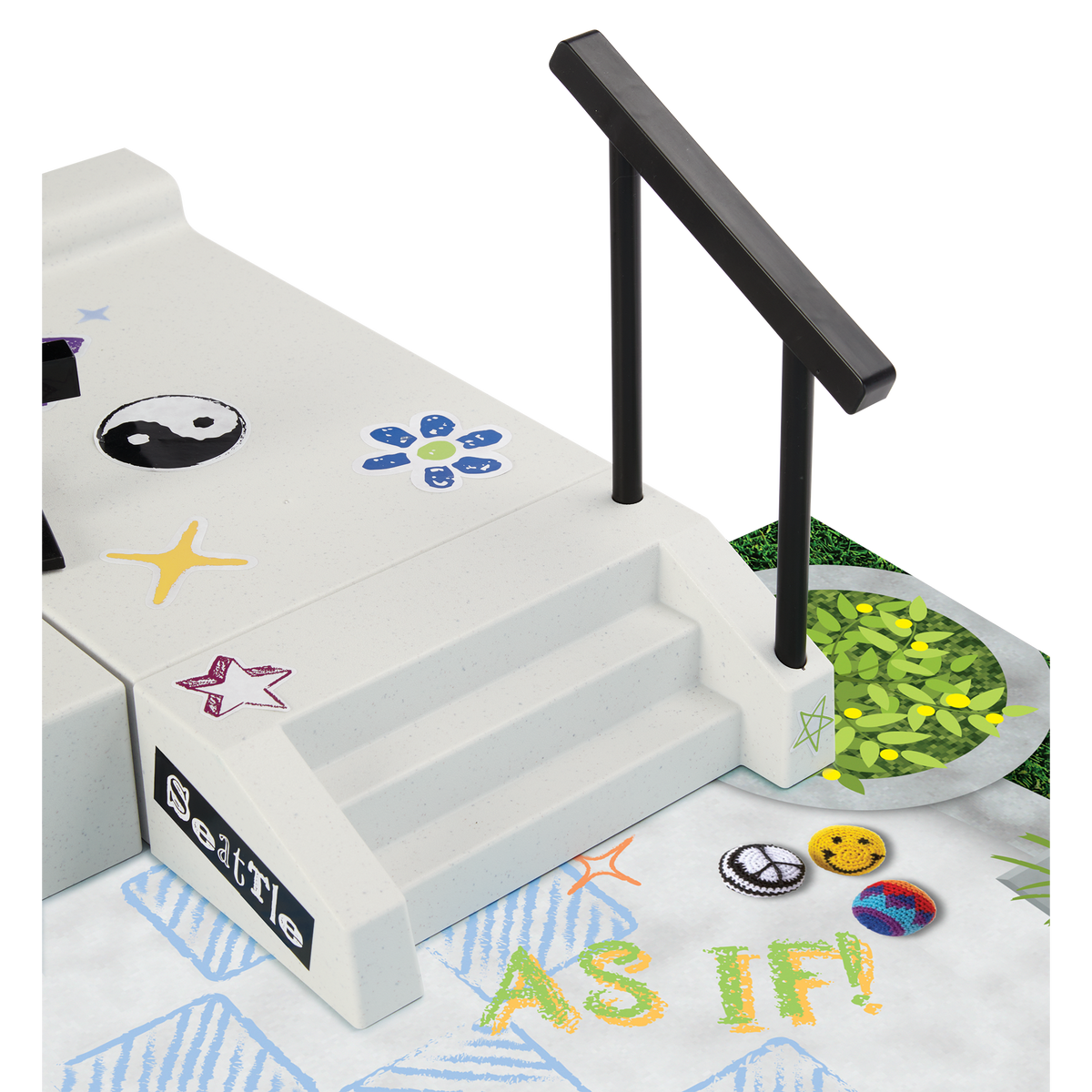 Isabel™ & Nicki's™ 2-in-1 Tennis Court & Skate Spot for 18-inch Dolls (Historical Characters)
