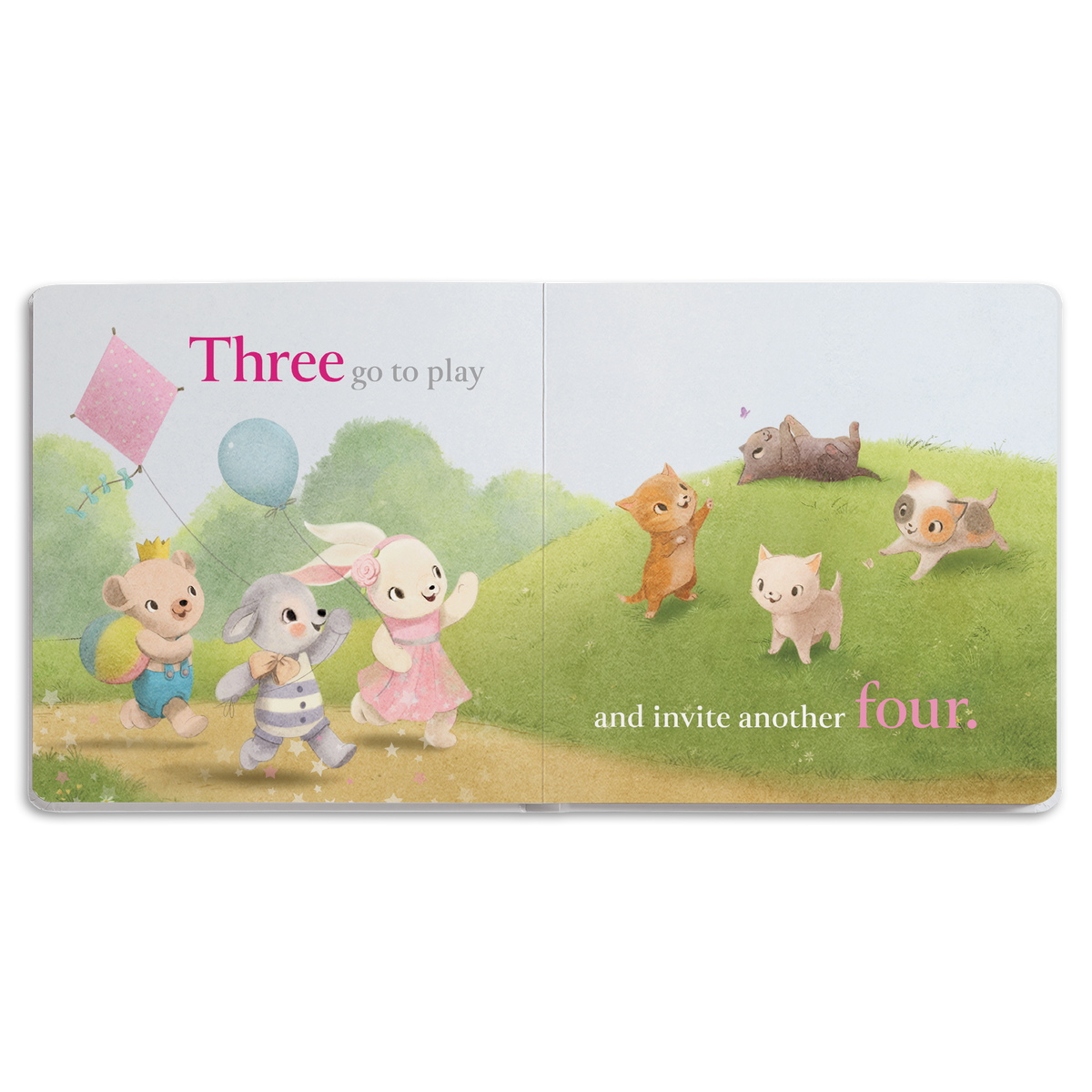 Bitty Baby® Doll #2 in Pastel Pink + Bunny Friend & Board Book