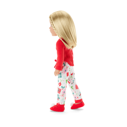 Holiday Wish List PJs for WellieWishers™ Dolls