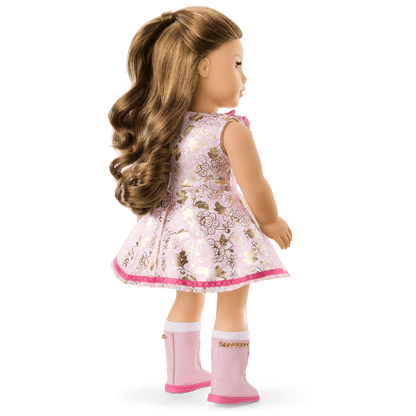 Floral Fashion Outfit for 18-inch Dolls