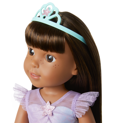 2-in-1 Sparkly Mermaid Outfit for WellieWishers™ Dolls