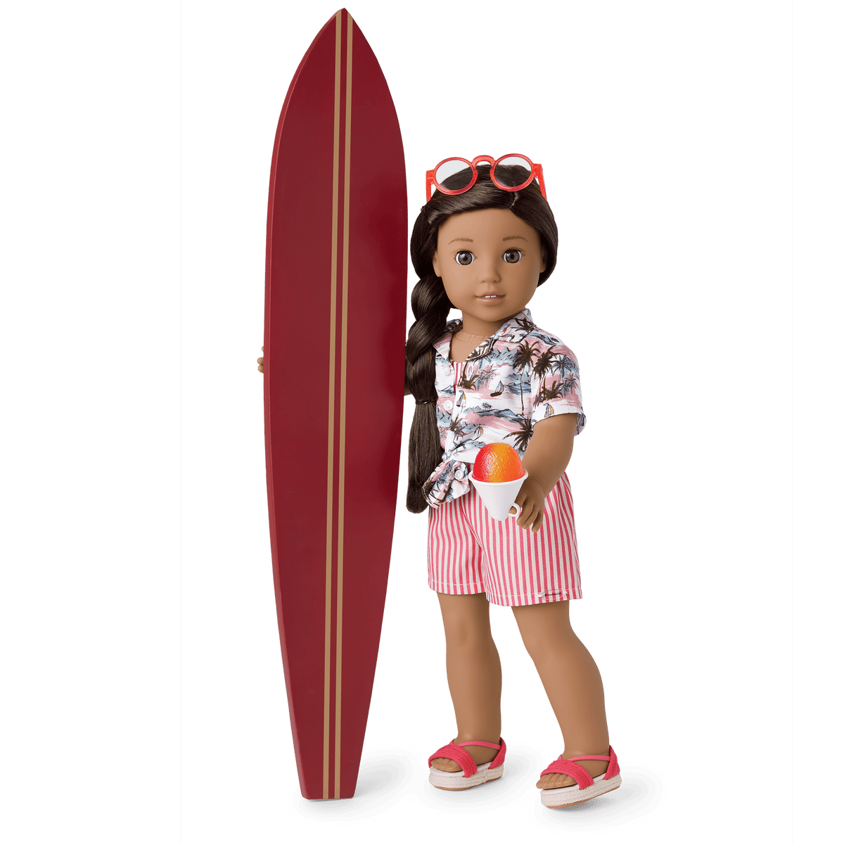 Nanea’s™ Swimsuit & Beach Accessories for 18-inch Dolls (Historical Characters)