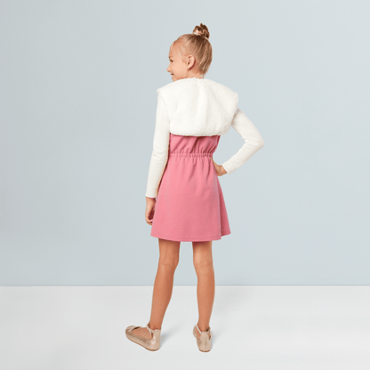 American Girl® x Something Navy Frosty Faux-Fur Shrug for Girls