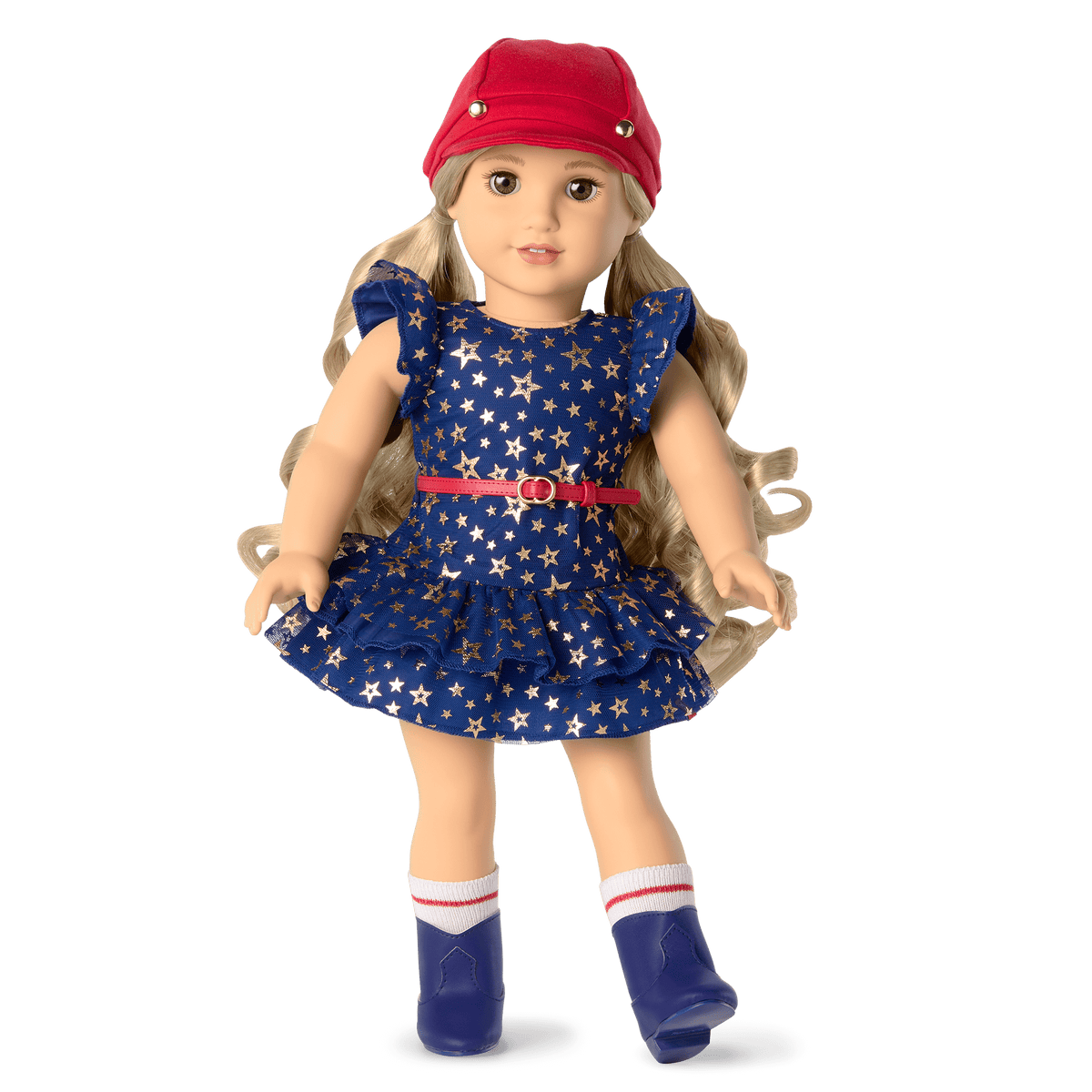Team AG™ Navy Dress Set for 18-inch Dolls
