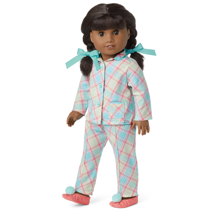 Melody’s™ Plaid Pajamas for 18-inch Dolls (Historical Characters)
