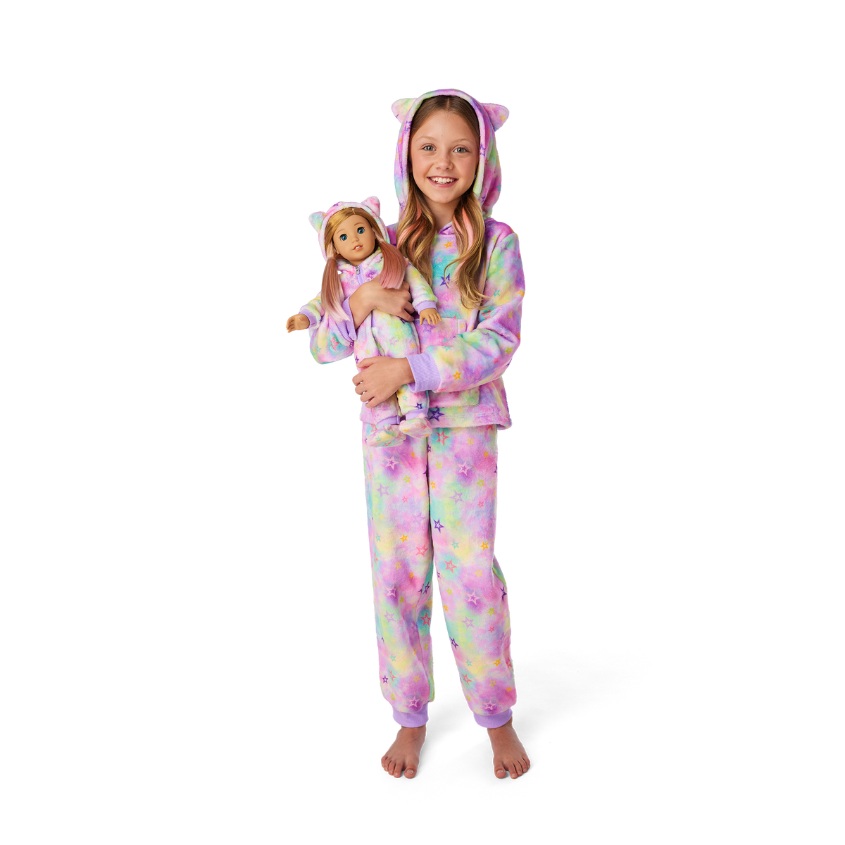 Summer's™ Stars & Snuggles Pajamas for Girls & 18-inch Dolls (Girl of the Year™ 2025)