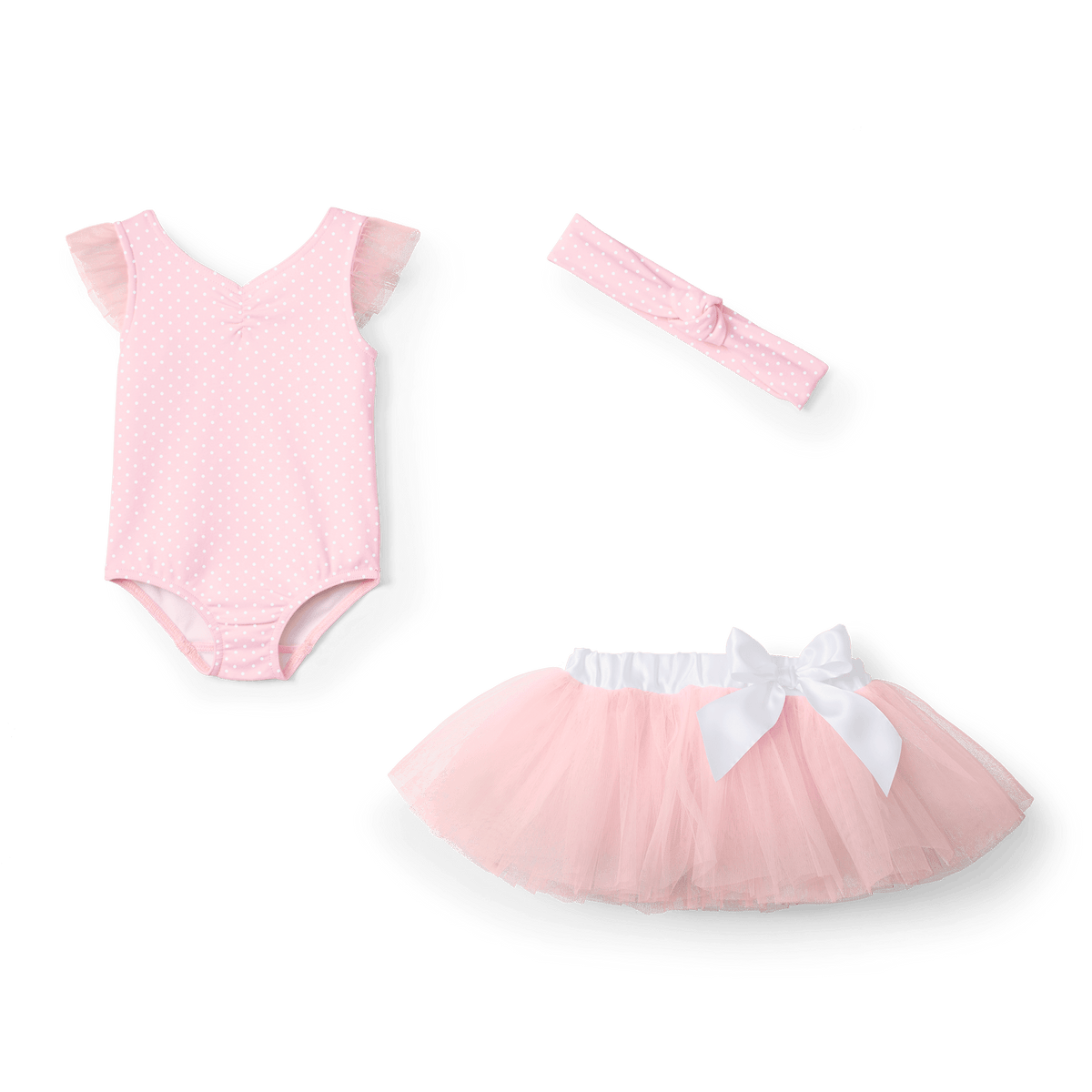 Bitty’s™ Ballerina Outfit for Little Girls & Bitty Baby® Dolls