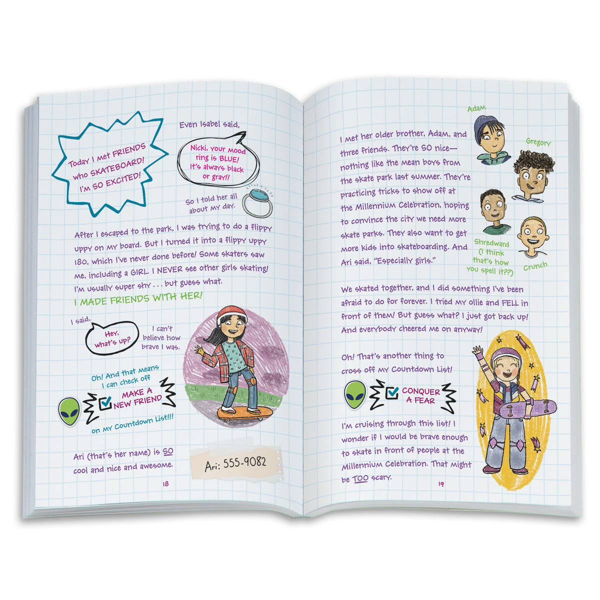 Nicki Hoffman™ Doll, Journal & Accessories (Historical Characters)
