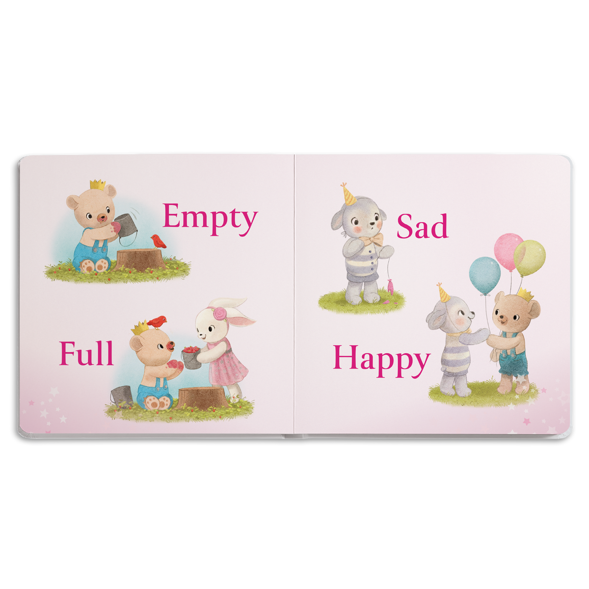 Bitty Baby® Doll #3 in Pastel Blue + Bear Friend & Board Book