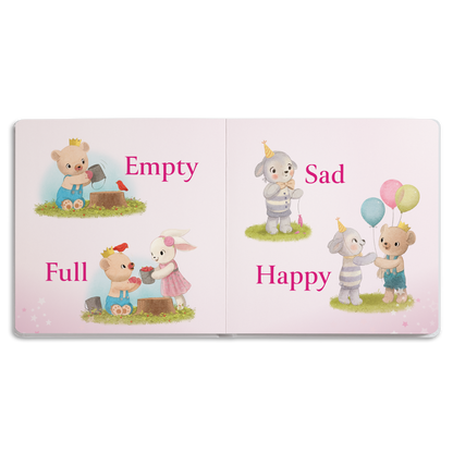 Bitty Baby® Doll #3 in Pastel Blue + Bear Friend & Board Book