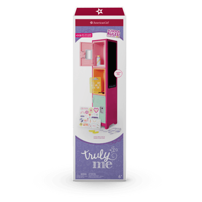 Colorful Cubbies Locker Set for 18-inch Dolls