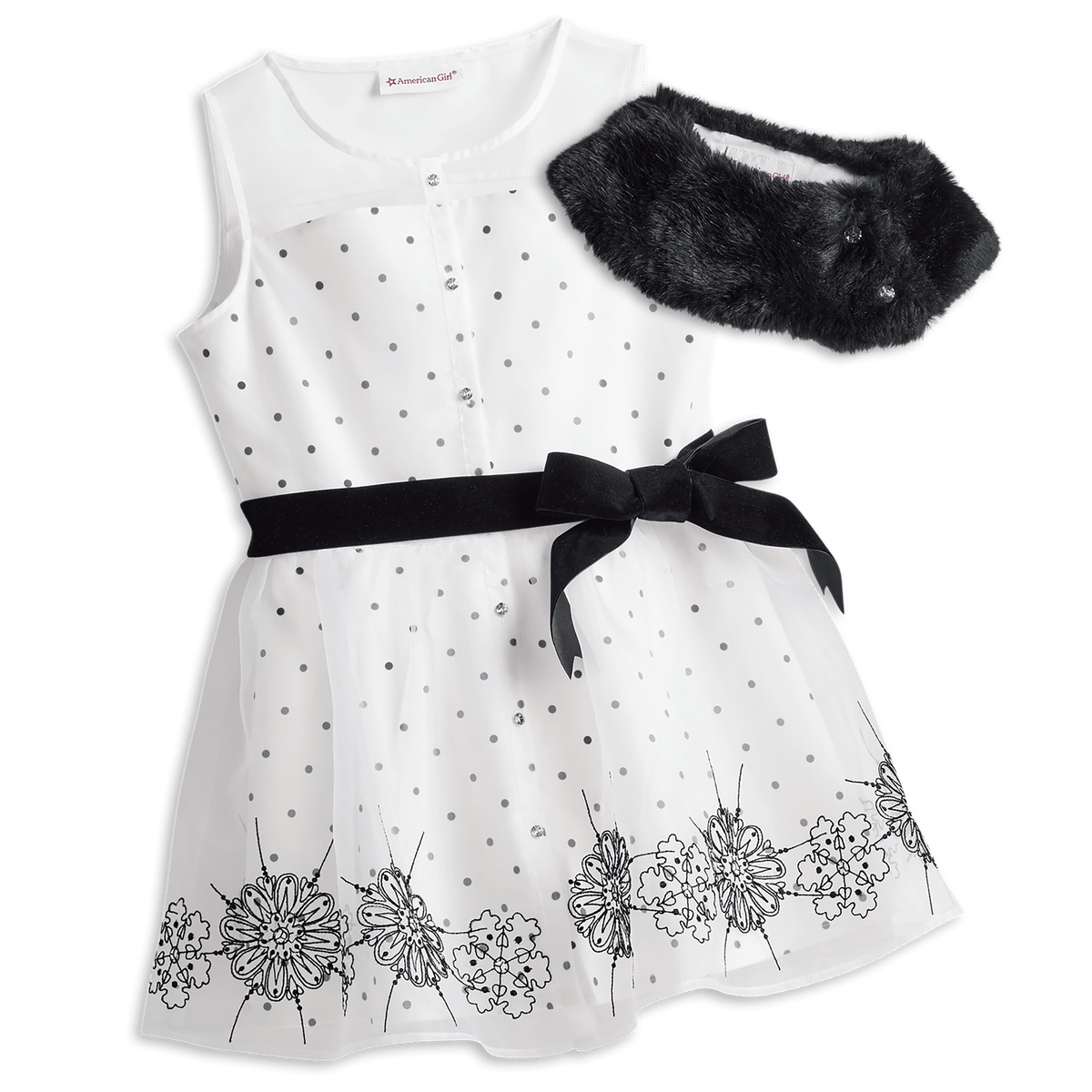Let It Snow Tunic for Girls