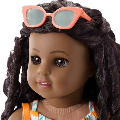 Orange You Glad It's Summer Outfit for 18-inch Dolls