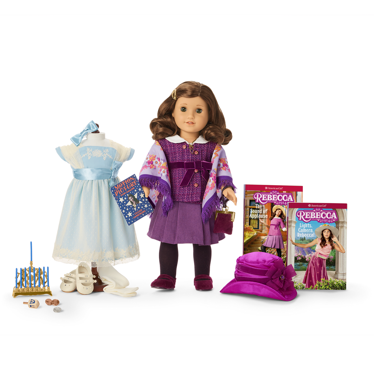 Rebecca’s™ Hanukkah Celebration Gift Set (Historical Characters)