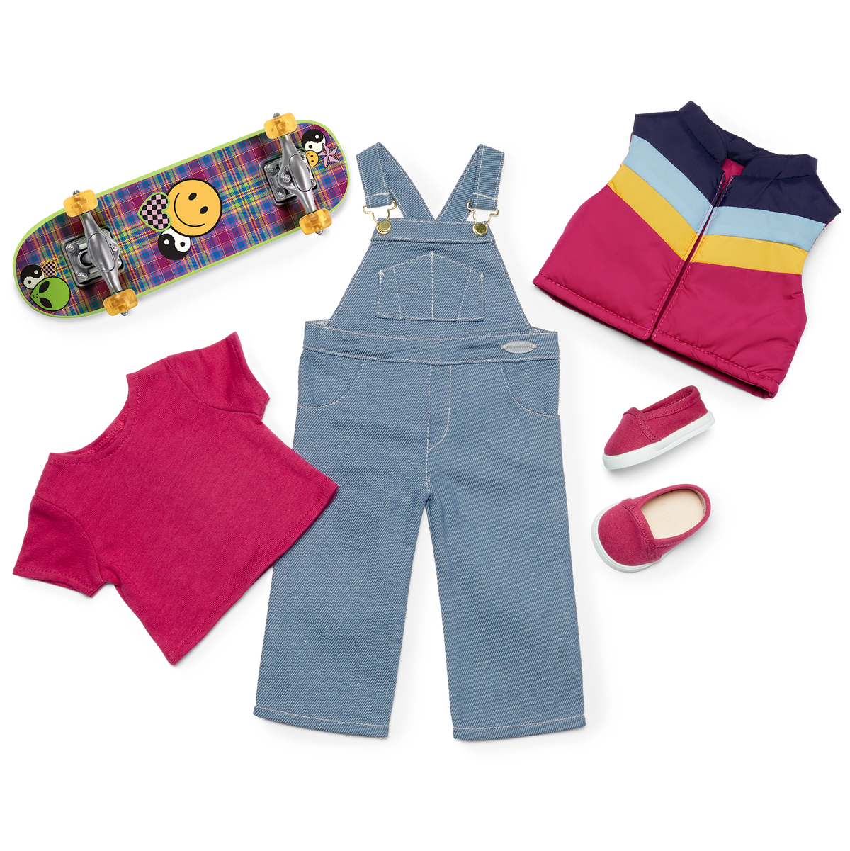 Nicki’s™ Skateboarding Outfit for 18-inch Dolls (Historical Characters)