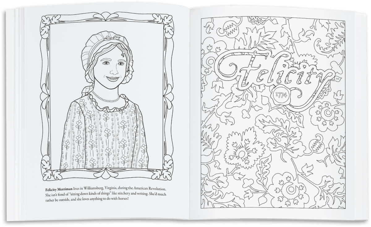 American Girl® Coloring Journal