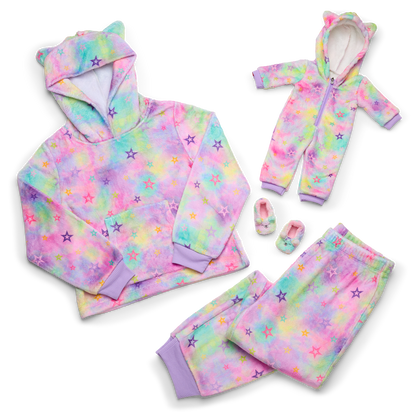 Summer's™ Stars & Snuggles Pajamas for Girls & 18-inch Dolls (Girl of the Year™ 2025)