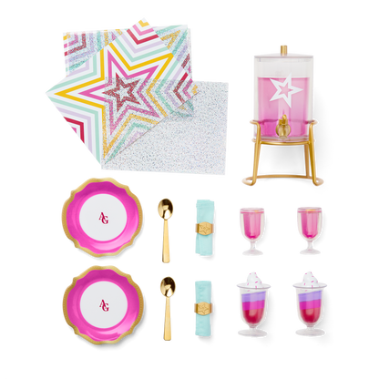 Kitchen Table for Two Set for 18-inch Dolls