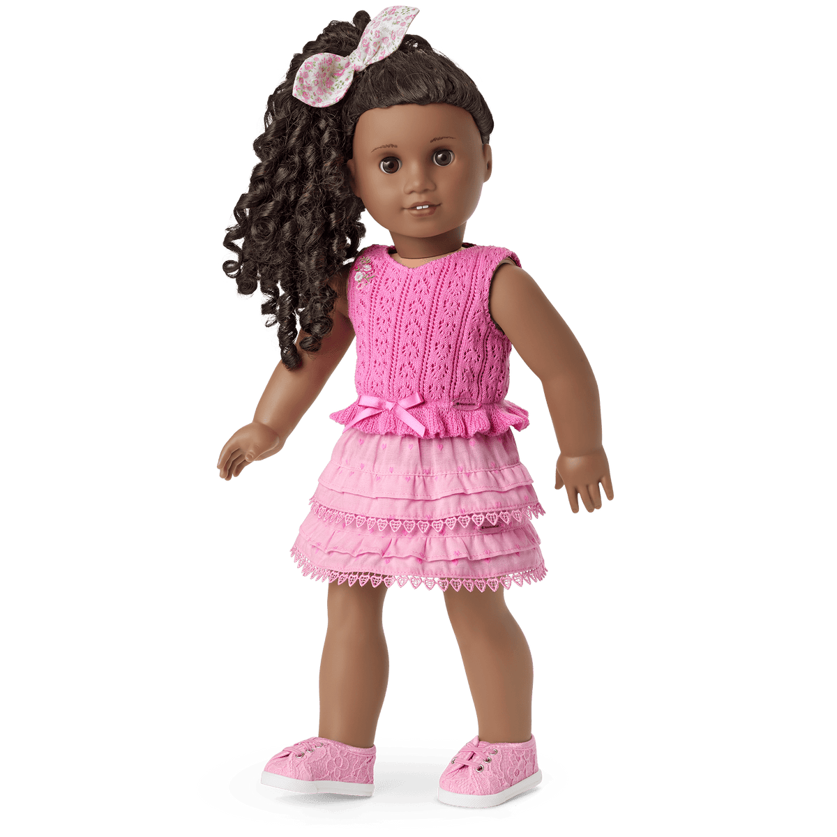 American Girl® x LoveShackFancy Rosy Ruffles Billie Skirt for 18-inch Dolls