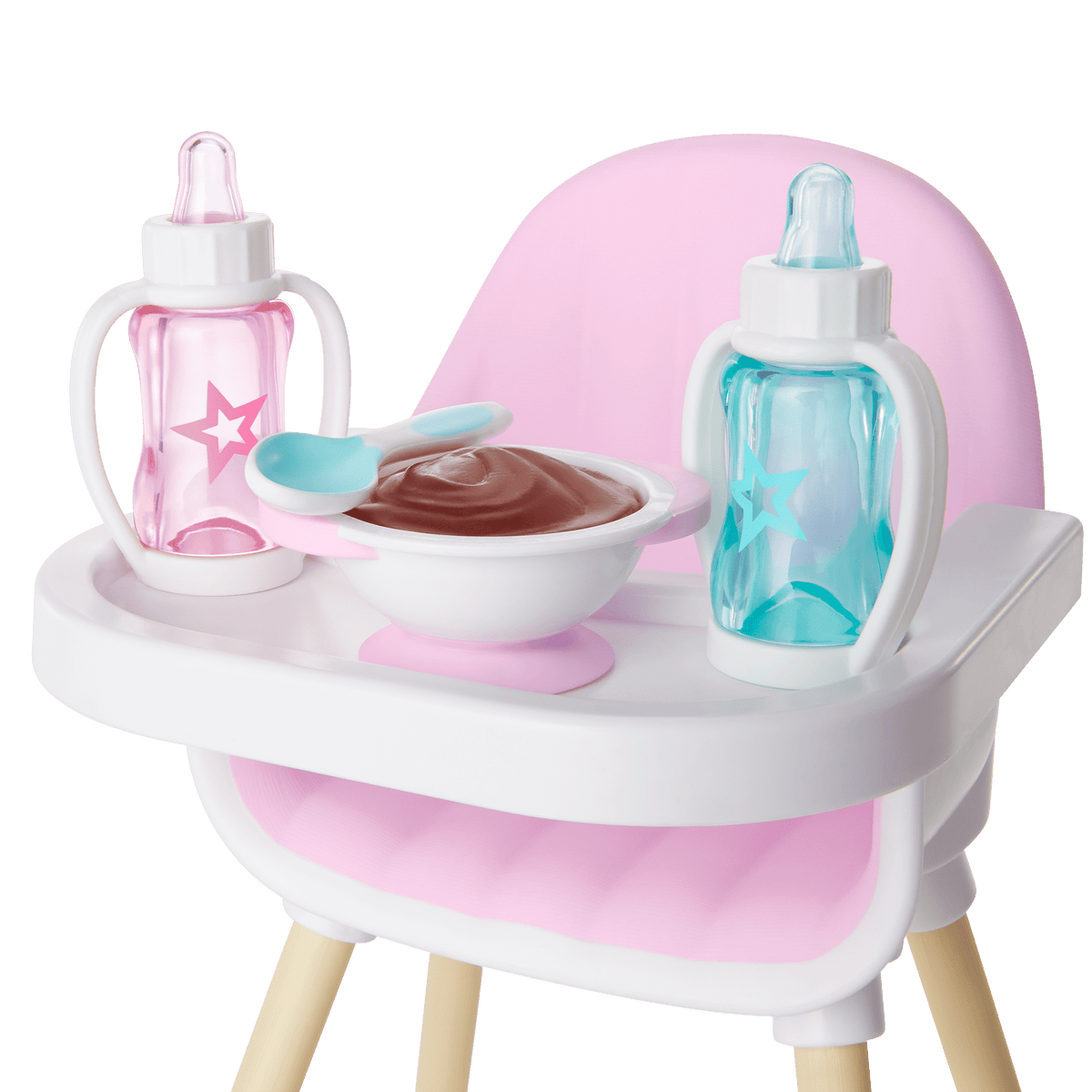 Little Bitty Baby™ Layette & High Chair Set for 7.75-inch Dolls