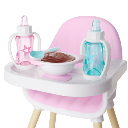 Little Bitty Baby™ Layette & High Chair Set for 7.75-inch Dolls
