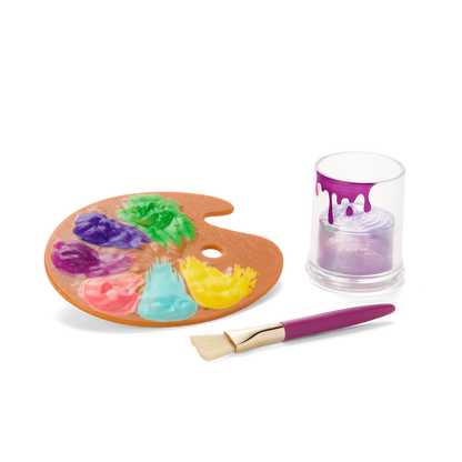 American Girl® Disney Princess Rapunzel Painting Accessories & Pascal for 18-inch Dolls