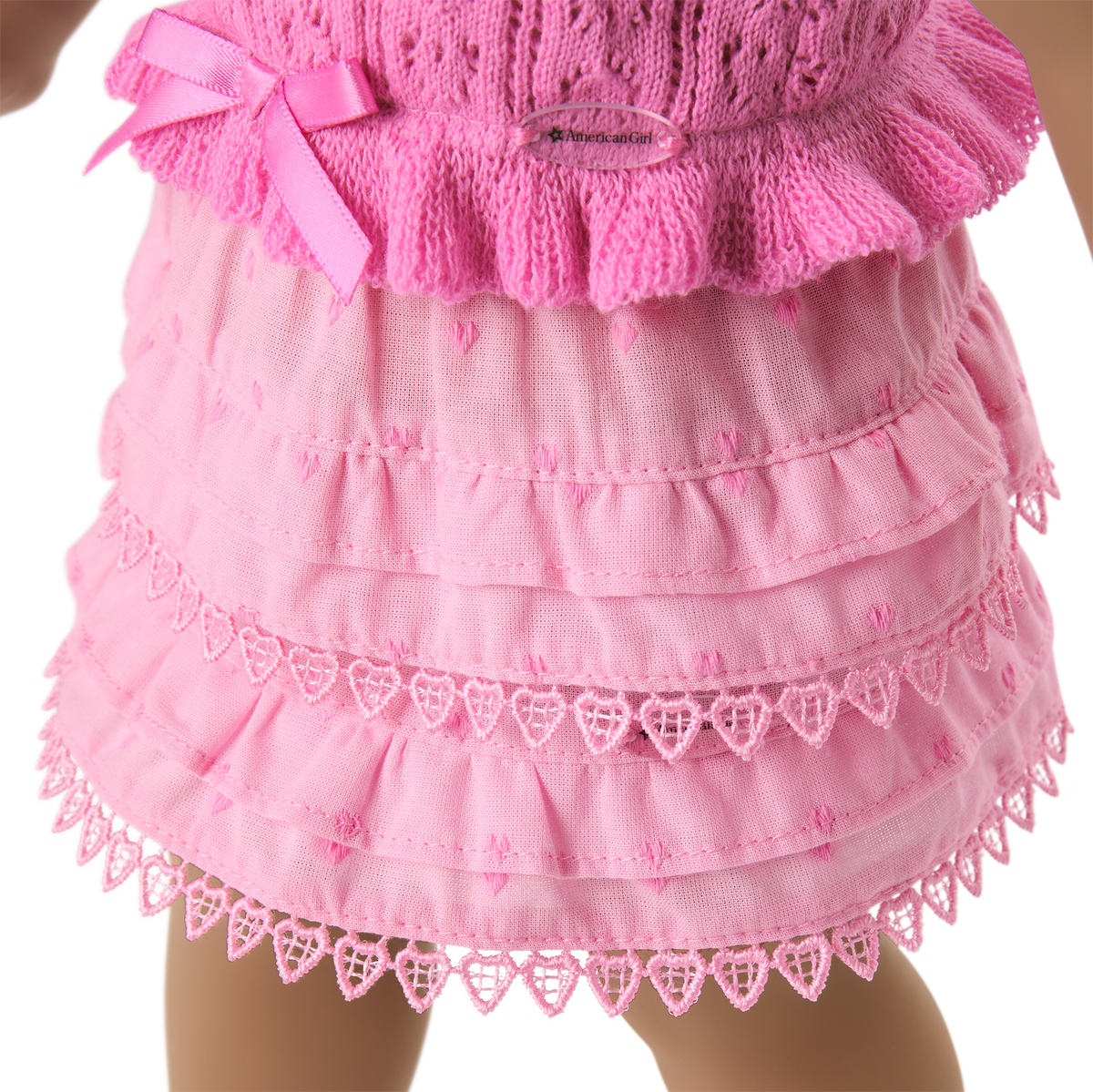 American Girl® x LoveShackFancy Rosy Ruffles Billie Skirt for 18-inch Dolls