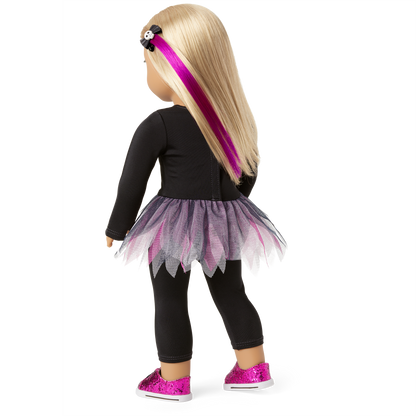 You Glow, Girl! Skeleton Costume for 18-inch Dolls