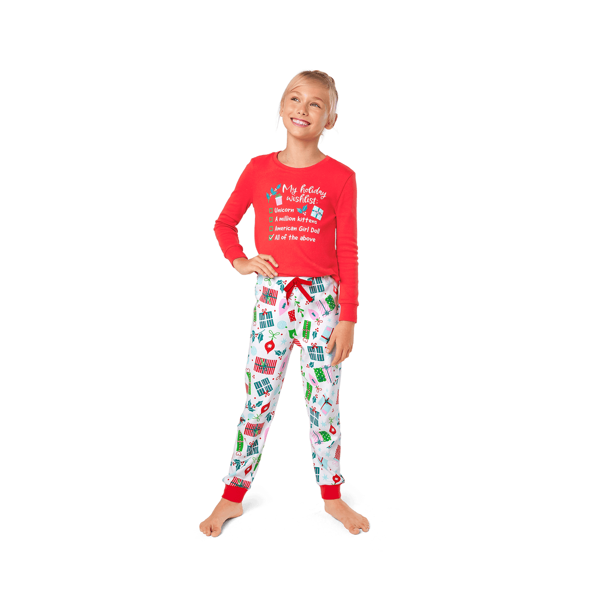 Holiday Wish List PJs for Girls