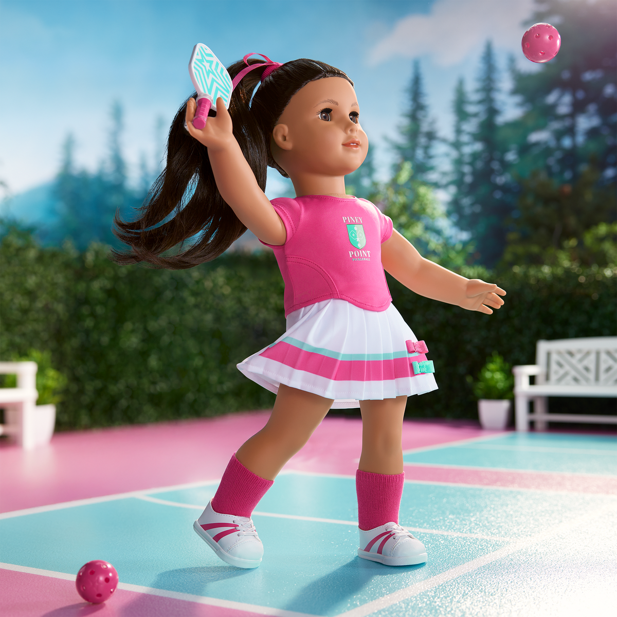Raquel's Pickleball Outfit & Paddle Set (Girl of the Year™ 2026)