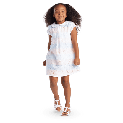 Sunny Flowers Dress for Little Girls