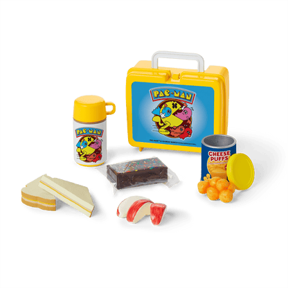 Courtney's™ PAC-MAN™ Lunch Set for 18-inch Dolls (Historical Characters)