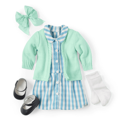 Claudie Wells™ 18-inch Doll, Book, Accessories & Dog (Historical Characters)