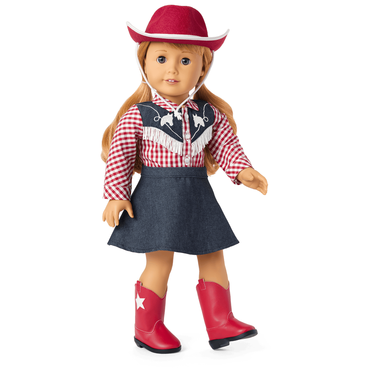 Maryellen's™ Cowgirl Costume for 18-inch Dolls (Historical Characters)