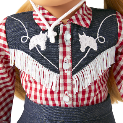 Maryellen's™ Cowgirl Costume for 18-inch Dolls (Historical Characters)