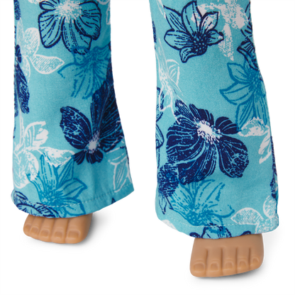 Nanea’s™ Floral Pajamas for 18-inch Dolls (Historical Characters)